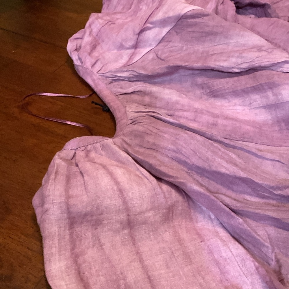 Brand new, high quality absolutely stunning 100% linen gorgeous dress,size Large - Picture 12 of 17